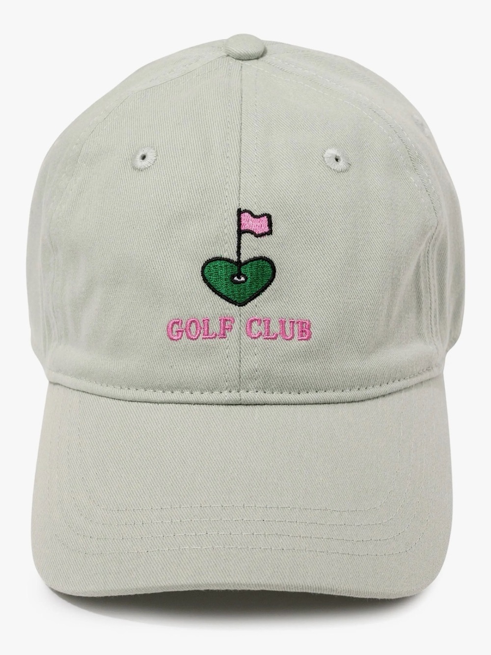Frasier Sterling Sport 'Golf Club' Embroidered Baseball Cap with Heart Detail